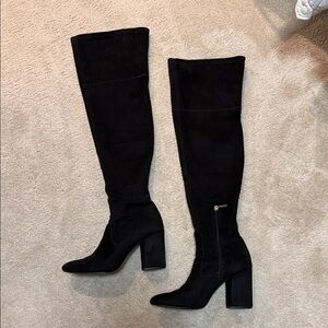 Black Over-the-Knee Boots